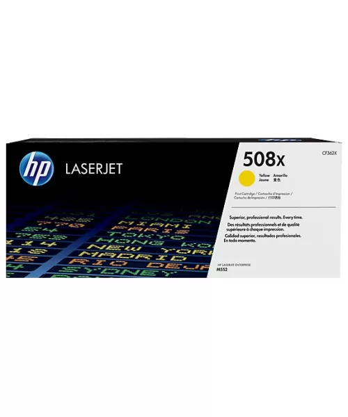 HP 508X, CF362X Yellow