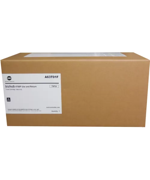 Konica Minolta TNP34 / TNP-34 A63T01H / A63T11H / A63T01F Black